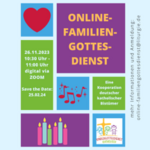 Online-Familiengottesdienst 23.11.2023