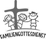 Logo "Familiengottedienst" Graustufen (Druck)